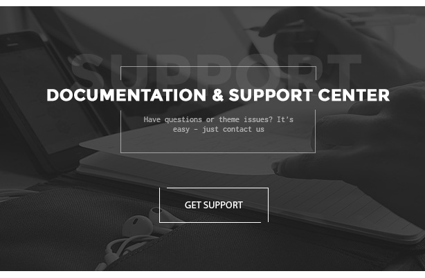 Documentation & Support center