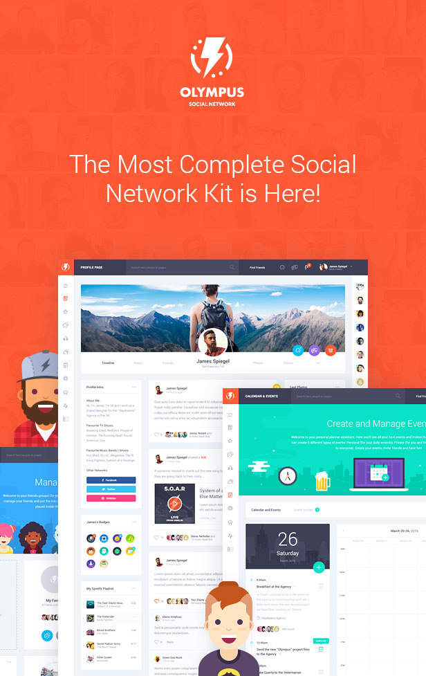 The Most Complete Social Network Kit is Here!