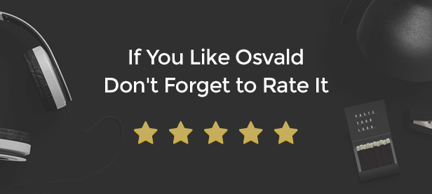 If You Like Osvald Don't Forget to Rate It