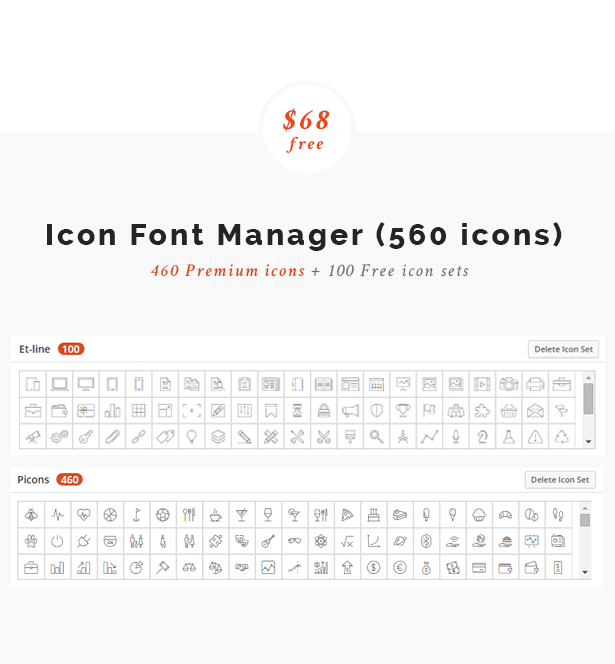 Icon Font Manager