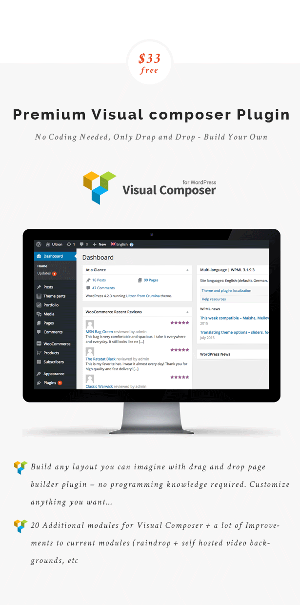 Premium Visual Composer Plugin