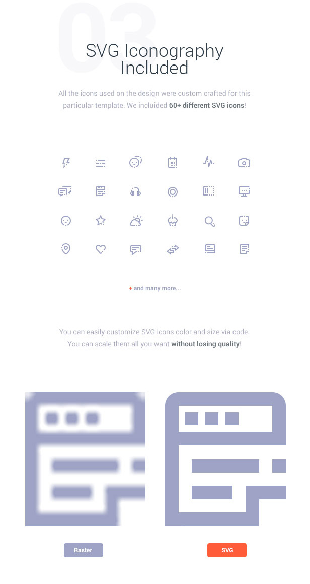 SVG Iconography Included
