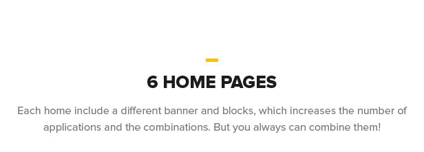 6 Home Pages