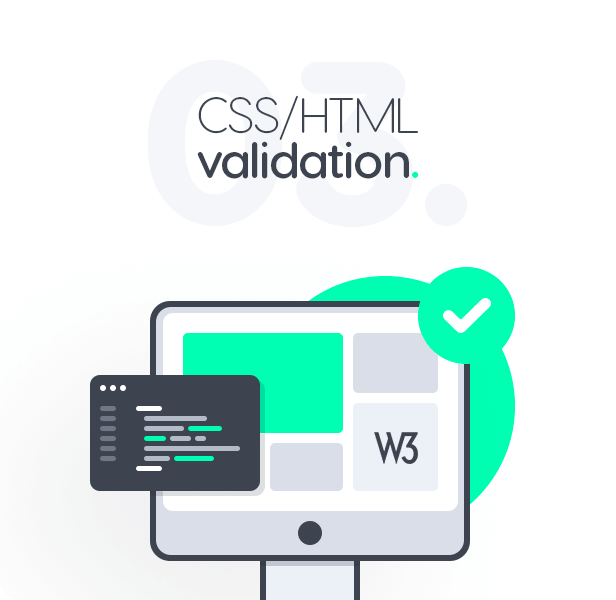 High qulity valid css/html code